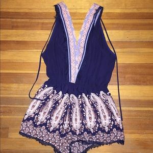 Flirty flattering romper